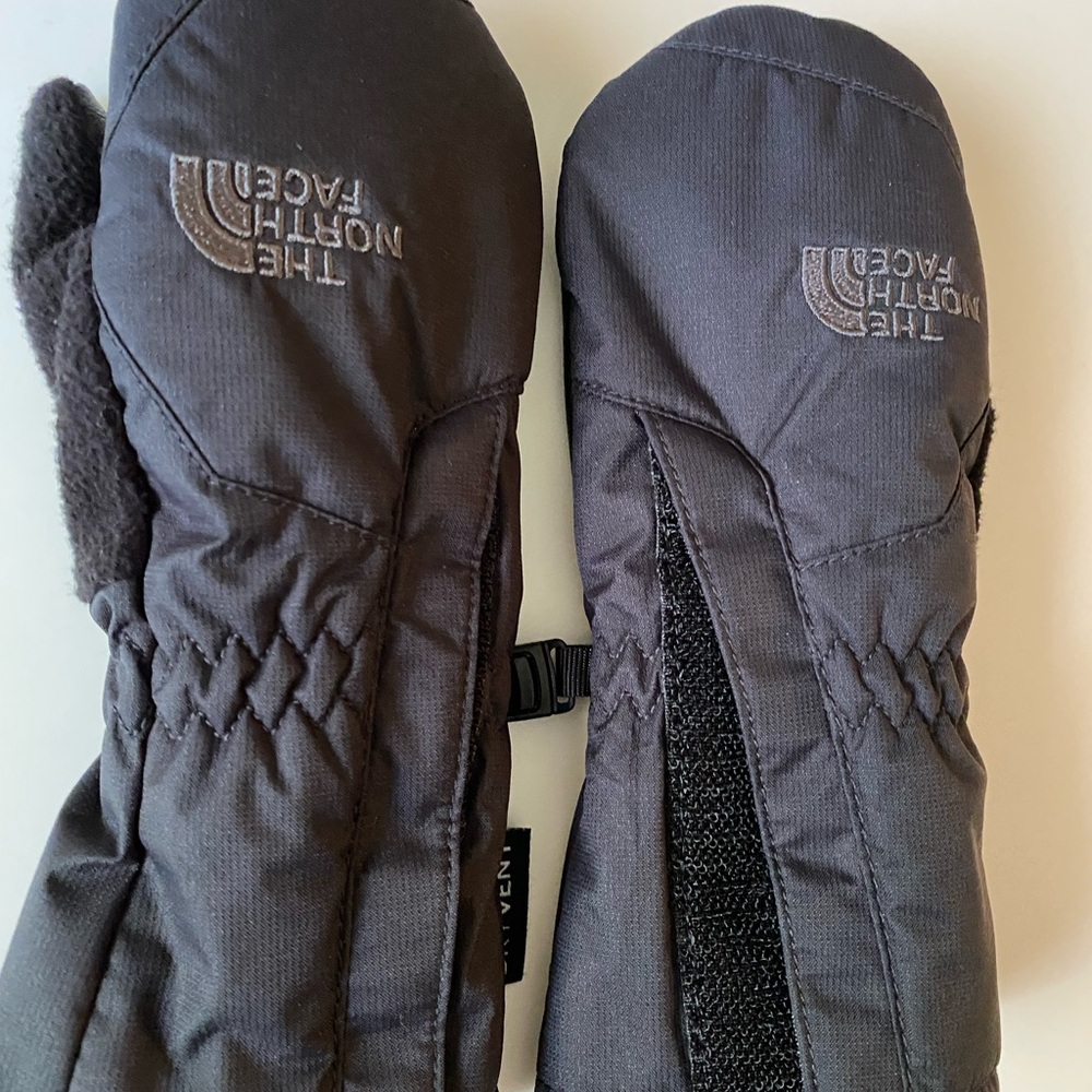 The North Face Black Mittens Size 3toddler